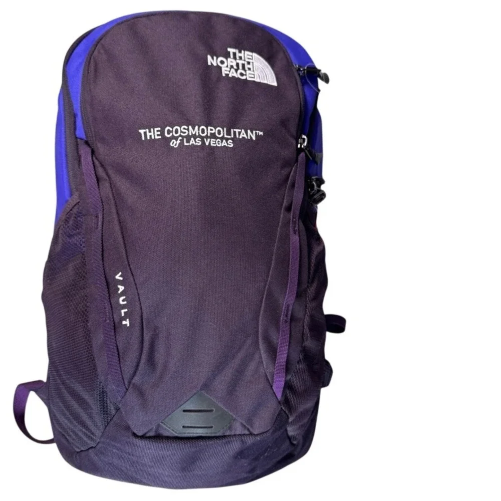 NWT The North Face Vault Backpack Purple Blue Cosmopolitan Las Vegas Daypack NEW